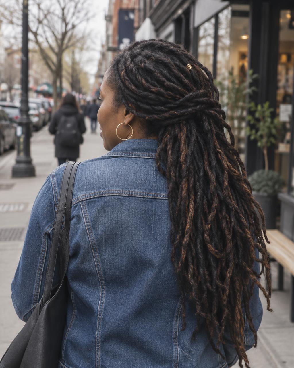 Finished Locs hairstyle