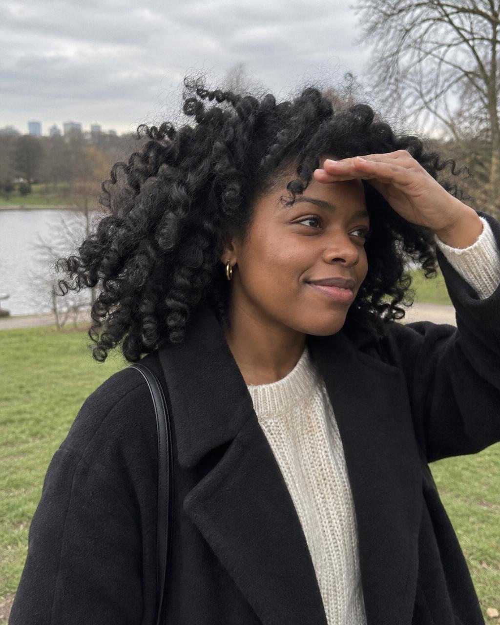 Finished Twist-out hairstyle