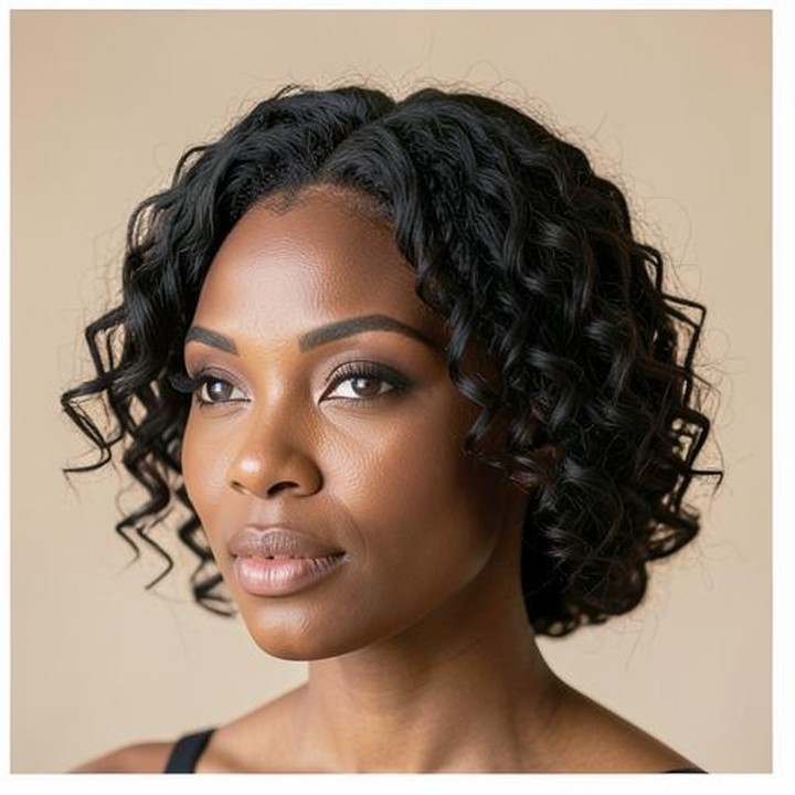 Finished Natural Hair hairstyle